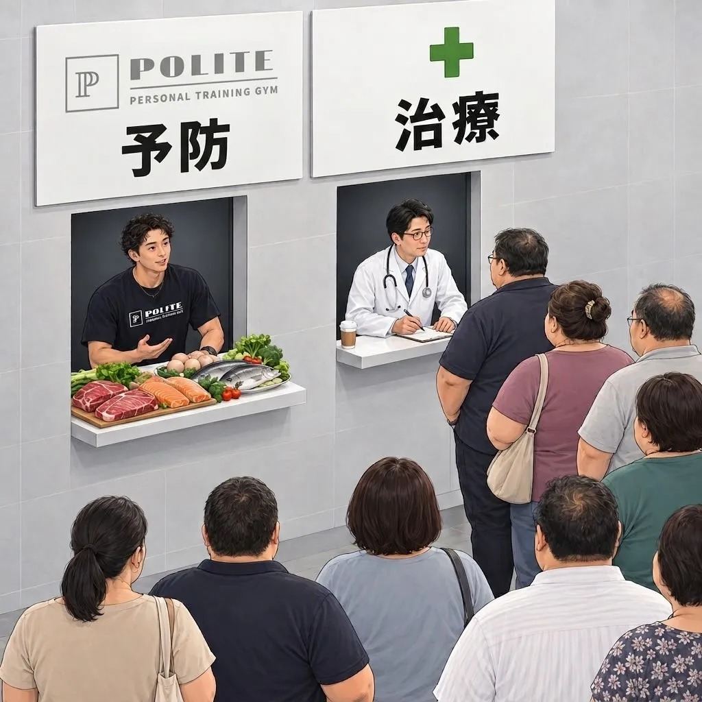 「もっと早く、運動しておけばよかった。